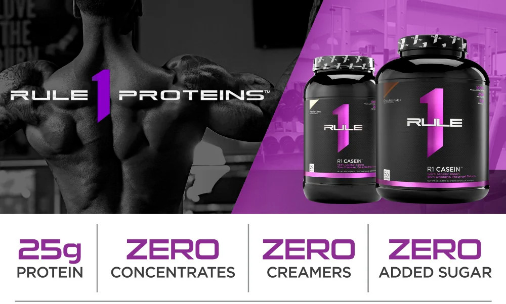 RULE ONE PROTEINS R1 CASEIN 100% Micellar Casein 2LB