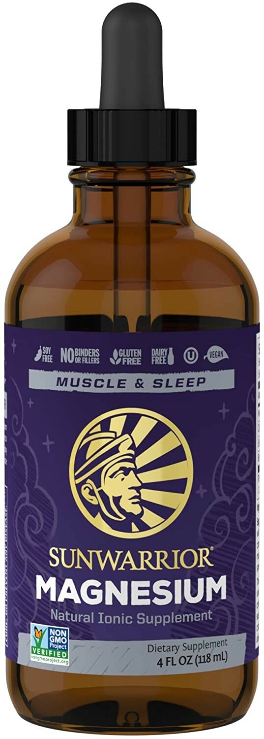 Sunwarrior Magnesium Natural Ionic Liquid Supplement Drink Additive Features
