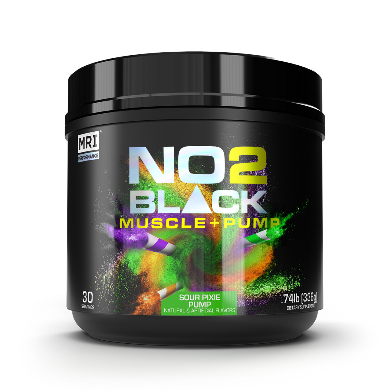 NO2 BLACK® MUSCLE + PUMP NITRIC OXIDE (30 SERVINGS)