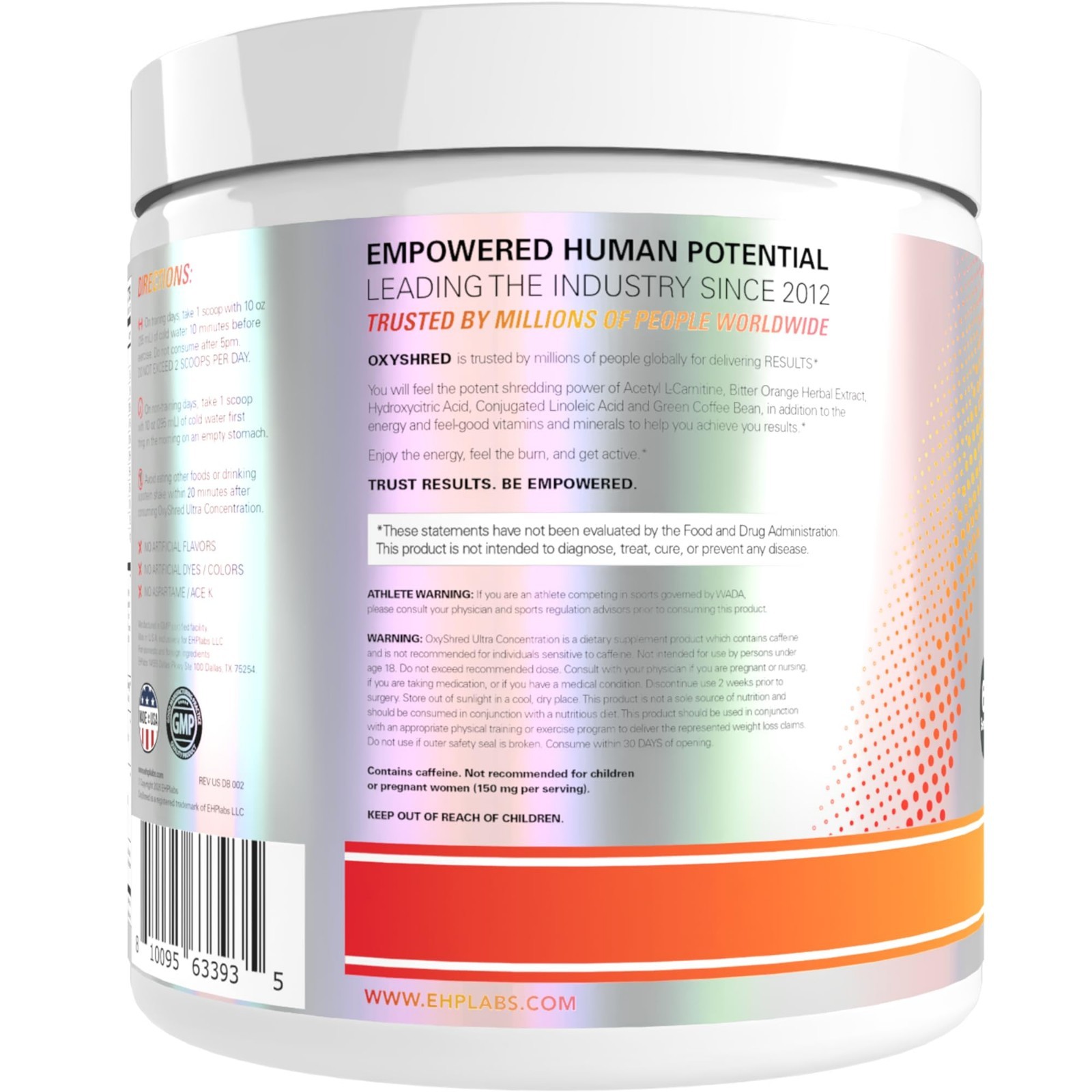 Pre Workout Powder with L Glutamine & Acetyl L Carnitine – Energy Boost Drink, P