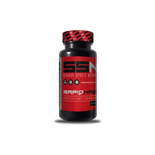 SSN- Serious Sports Nutrition: Rapid Mass (60 Cap) Laxogenin & EpiCat TEST BOOST