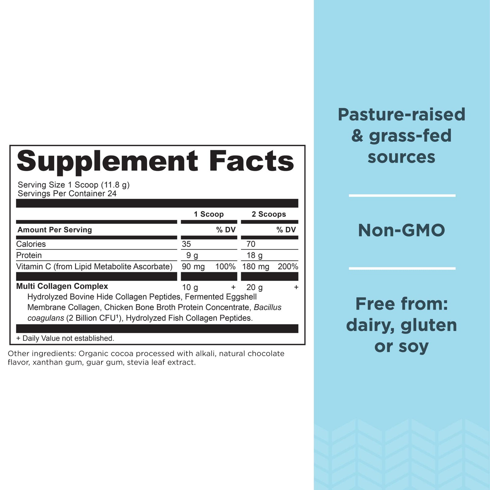 03/28 Ancient Nutrition Collagen Peptides Powder, 24 servings Multi Collagen Pro