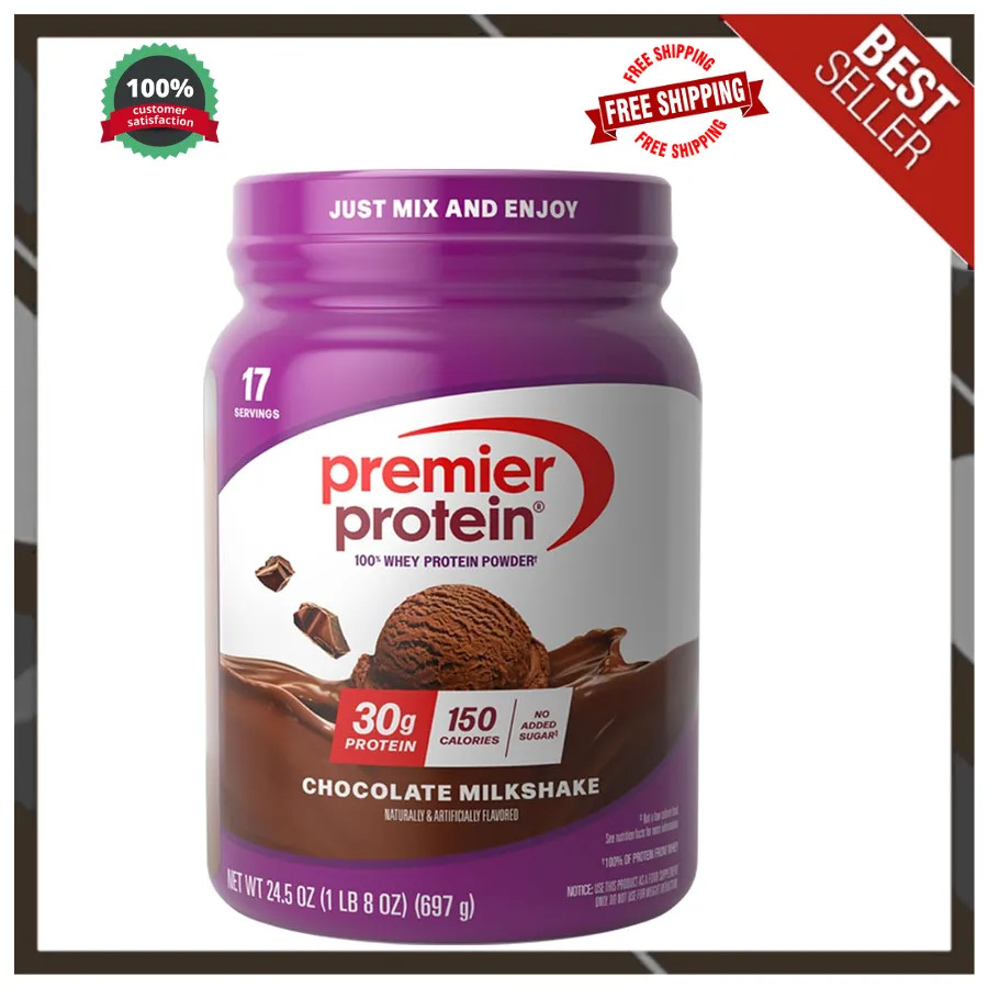 Premier Protein Whey Powder Chocolate 30g Protein 17 Servings