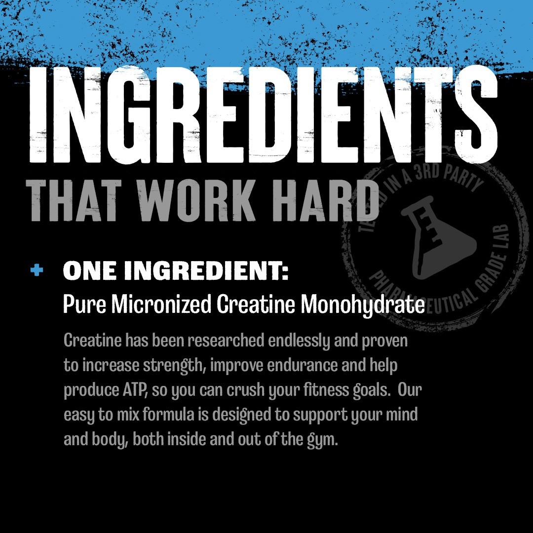 Animal CREATINE Bulk Size Micronized Monohydrate 300 Capsules – 150 Servings