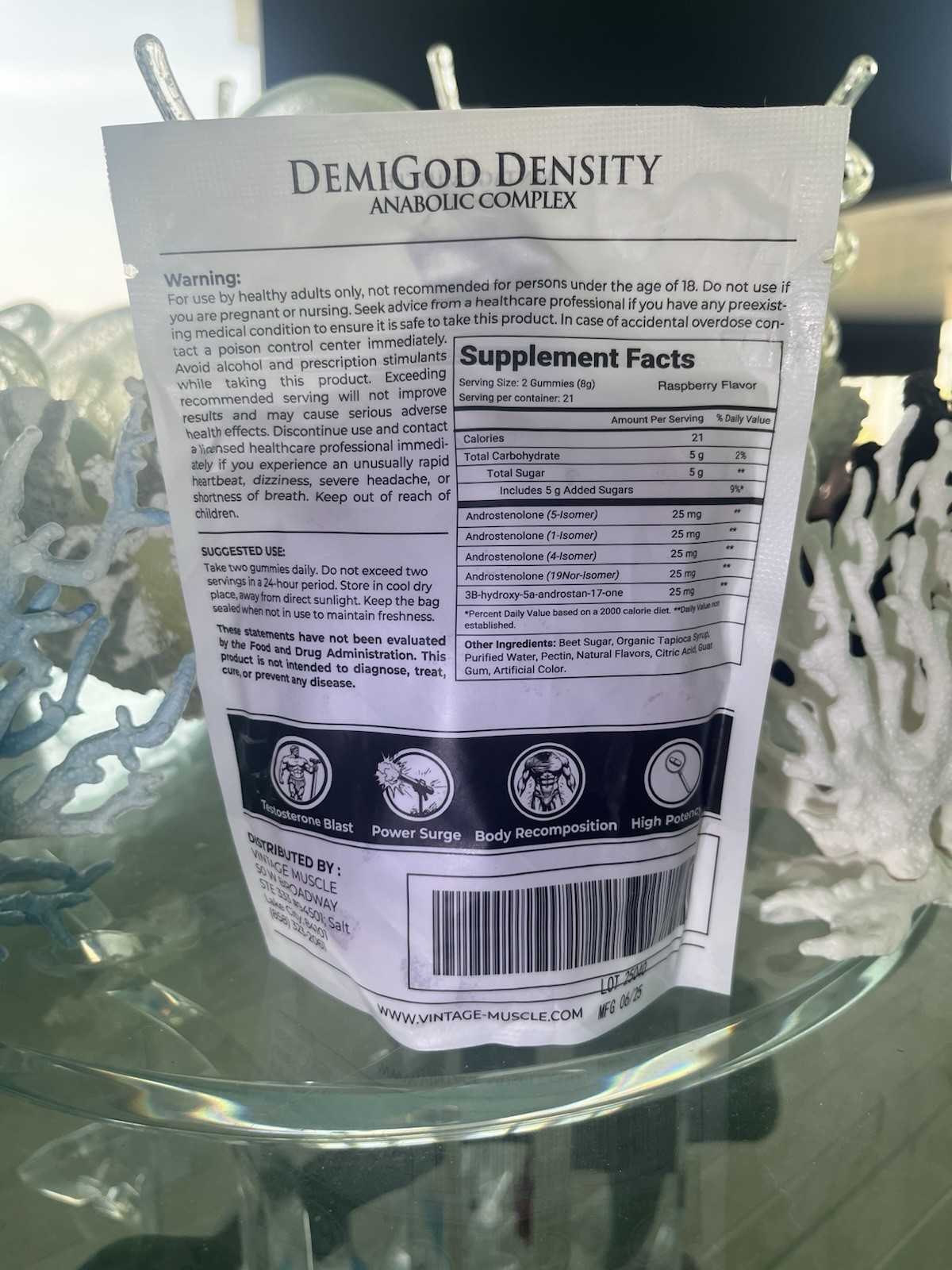 Demi God Density R,1,4,5 & DHEA 2 Step Pre Cursors Gummies By Vintage Muscle💪🍬