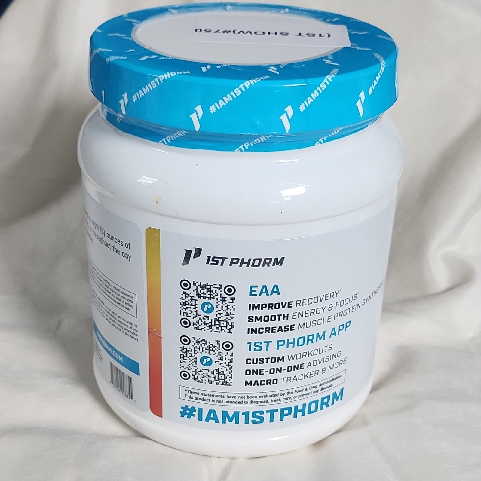 1st Phorm EAA Essential Amino Acids Powder Tropical Mango 1.4 lb Gluten-Free
