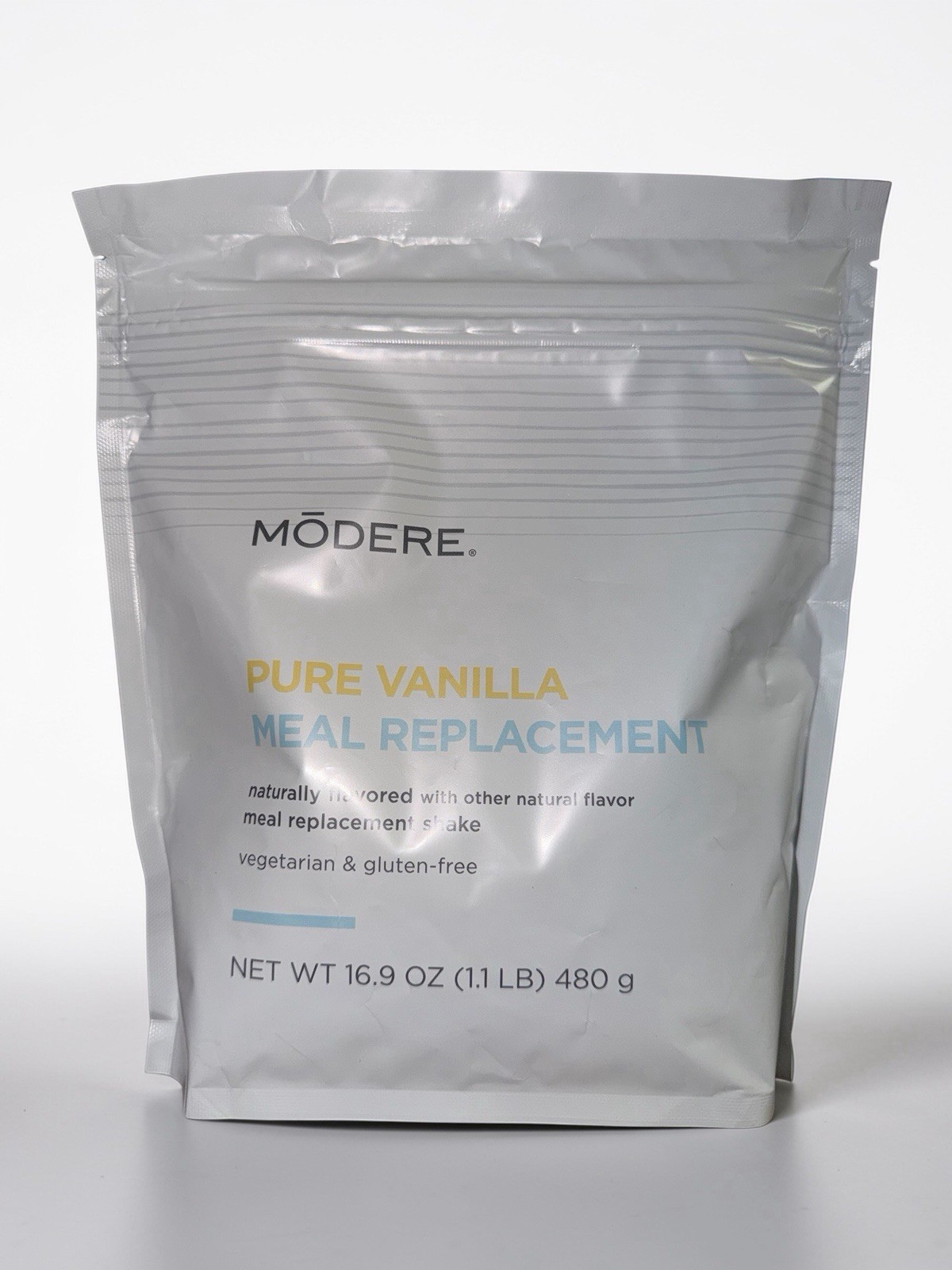 Modere Vanilla Shake Meal Replacement 16.9 Oz (1.1 LB) Ex: 10/26
