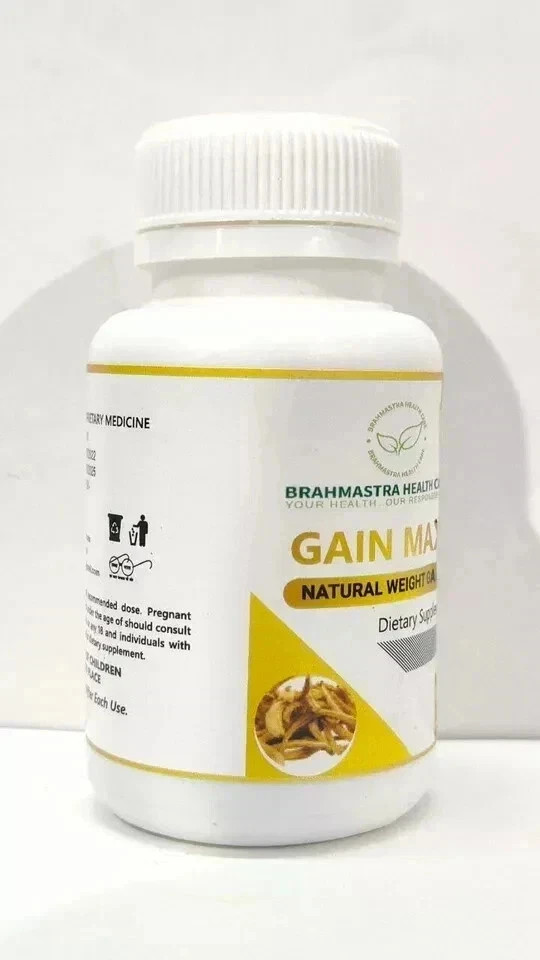 Gain Maxx Mass High Protein Weight Gainer Build Muscle Mass 500mg -Free Shipping