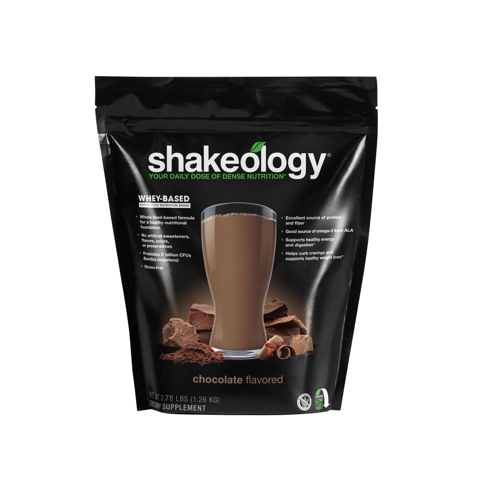 Shakeology Whey Protein Powder Blend Gluten Free, Superfood Protein Shake wi…