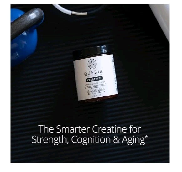 Qualia Creatine Advanced Complex 2 Sources + Magnesium Optimiz. B6