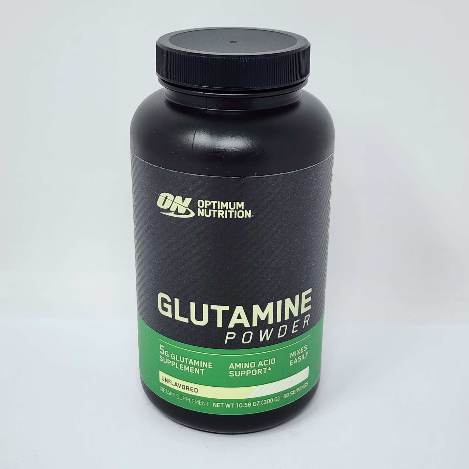 Optimum Nutrition ON Glutamine Powder Unflavored 10.58 oz (300 g) Exp 06/2028