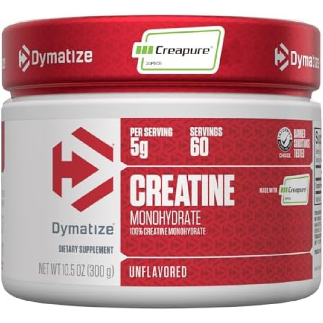Dymatize 100% Creatine Monohydrate with Creapure, 5g Per Serving, 60 Servings (3