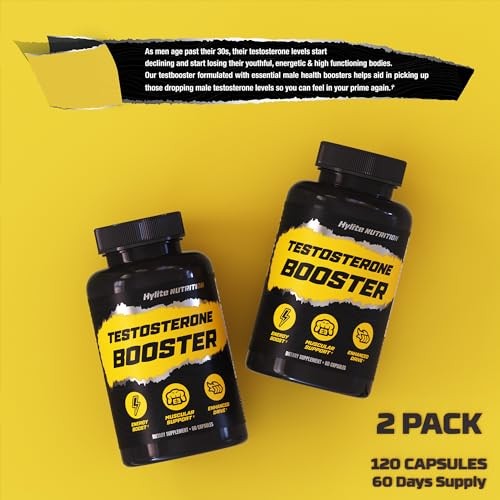 Testosterone Booster for Men – Male Enhancing Supplement for Muscle Growth,