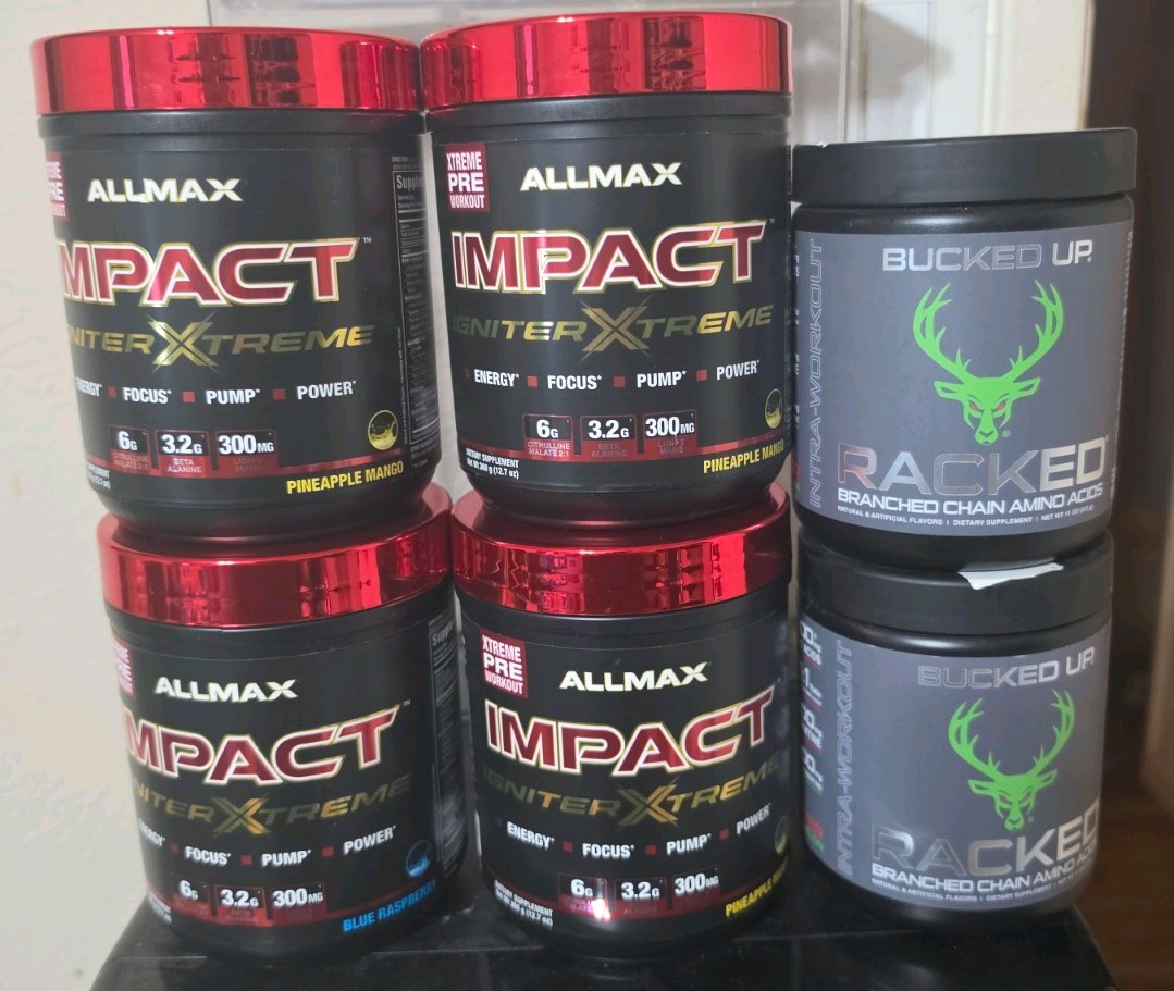 Lot Of Pre-workout and Bcaas