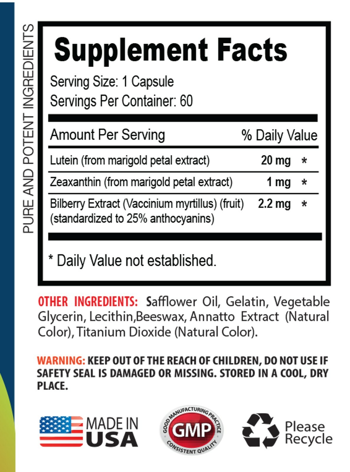 immune system booster – EYE VISION GUARD – bilberry herb 2B