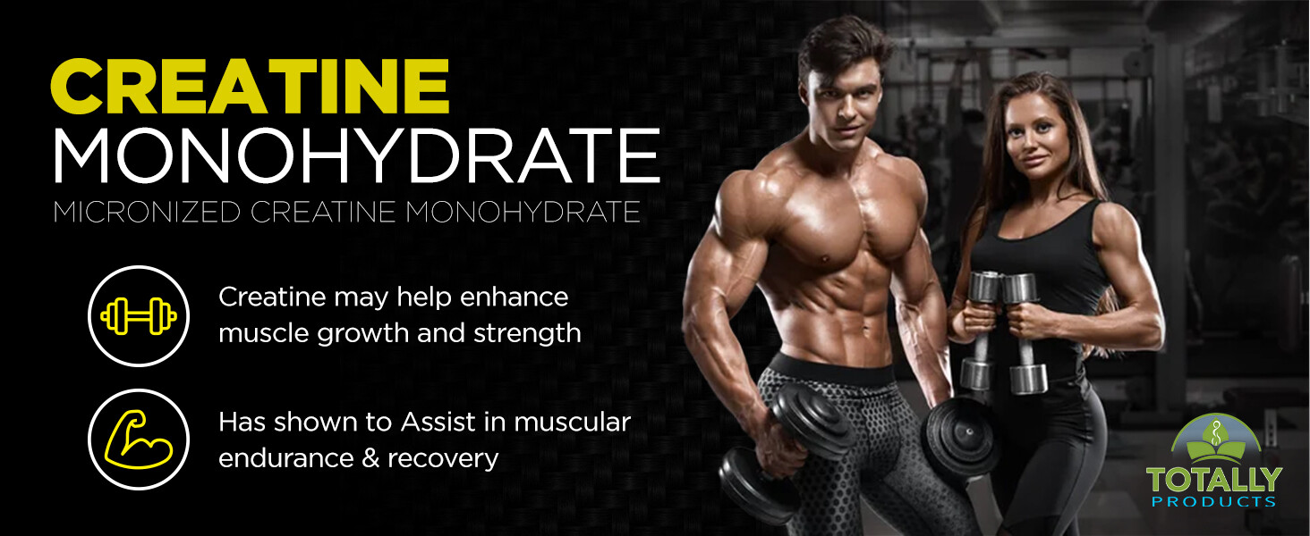Micronized Creatine Monohydrate Weight Gain L-Carnitine Muscle Mass Supplements