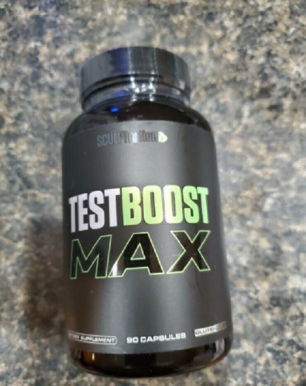 2 BOTTLES-TEST BOOST Max Sculptnation Build Muscle Men Fat Weight Loss -New