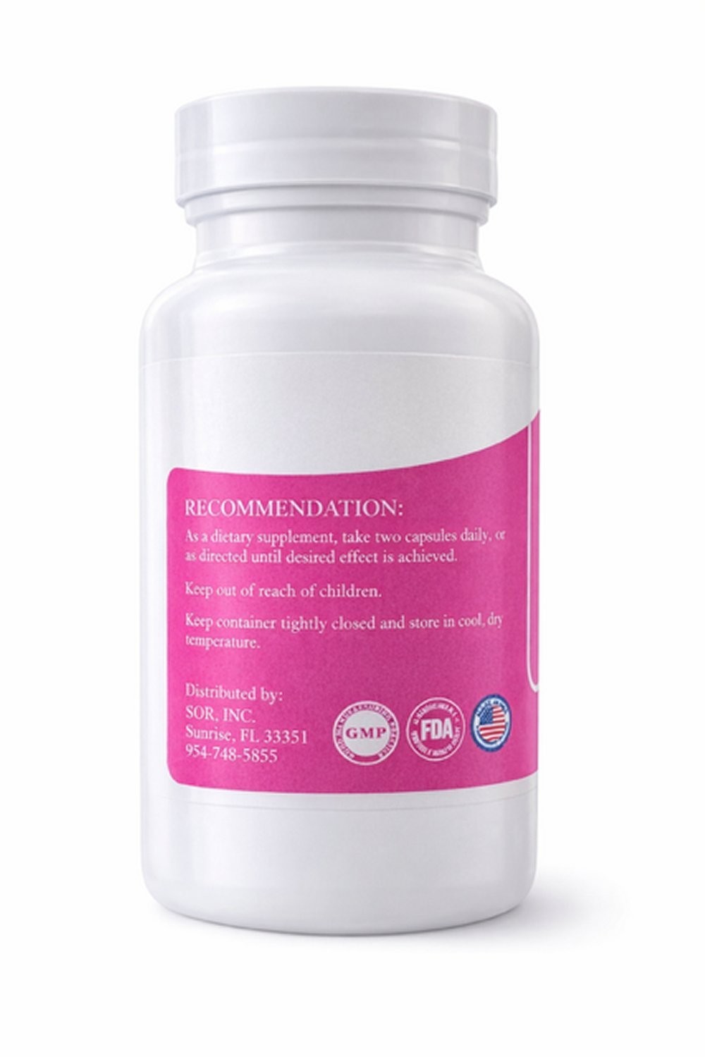 Super Raw Mammary Breast Enhancement for Women & Trans, USA Made, 100 Capsules
