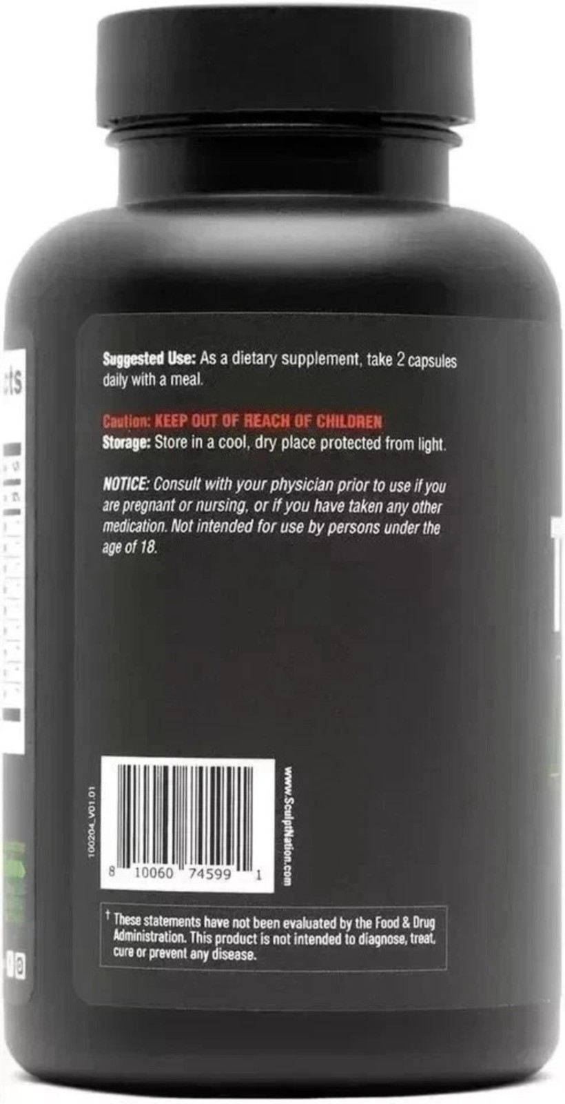 3x TEST BOOST Max Sculptnation Testosterone Build Muscle Men Fat weight Loss
