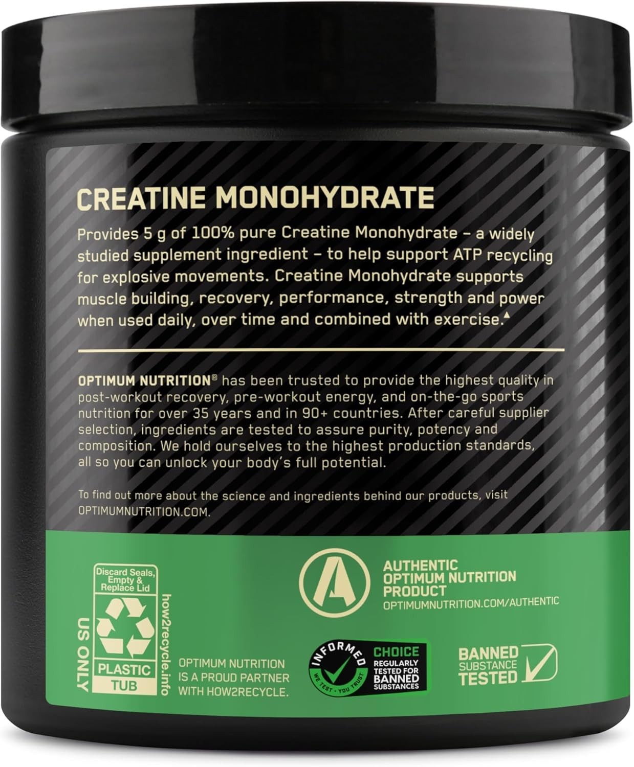 Micronized Creatine Monohydrate Powder Blueberry Lemonade Flavor 360g