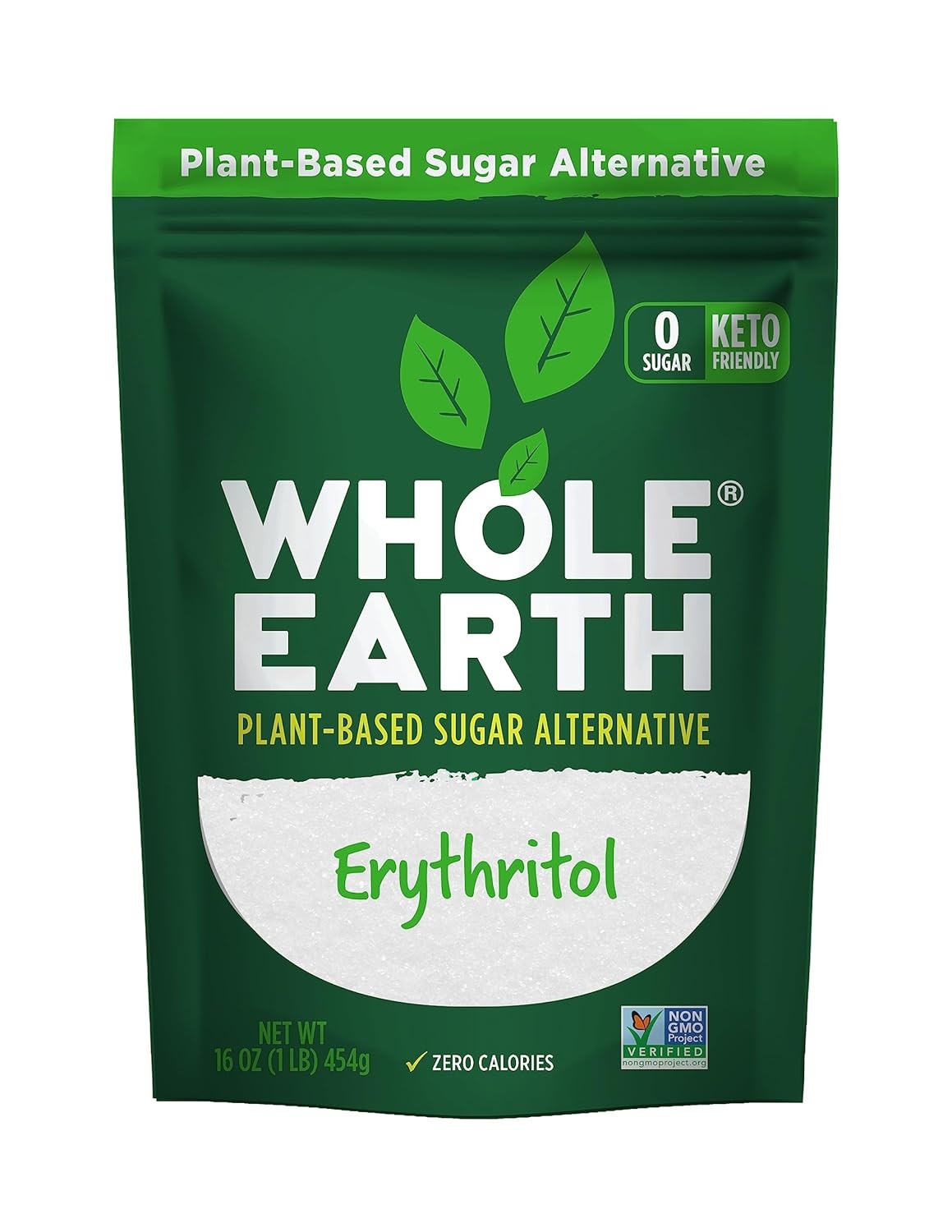 Whole Earth Sweetener Co. 100% Erythritol 16 Ounce (Pack of 1)