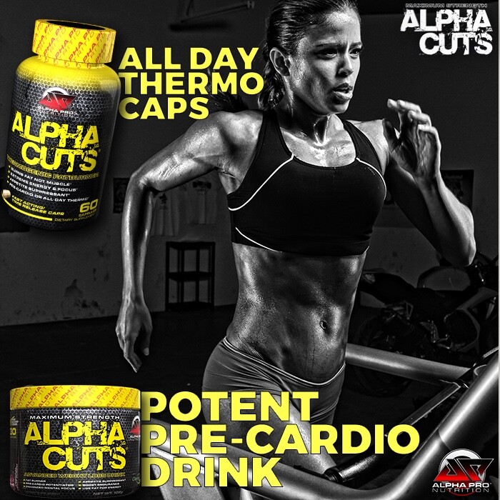 Fat Burner Weight Loss Pre Workout Alpha Cuts Alpha Pro Nutrition burn belly fat