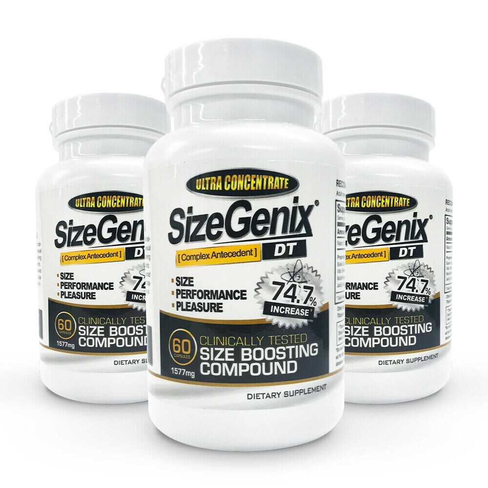 SizeGenix Men’s Health Supplement 3 Month Supply