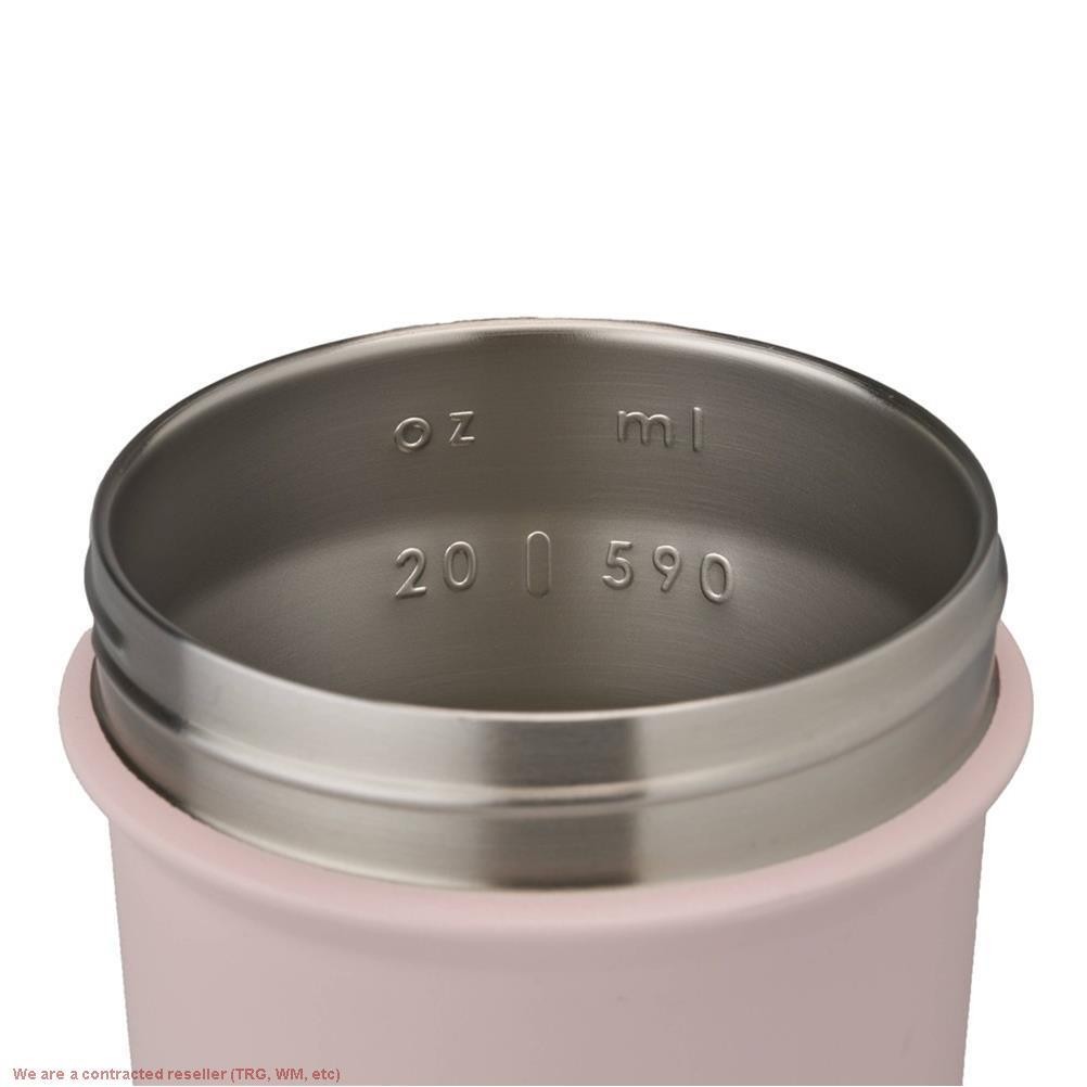 BlenderBottle 25oz Stainless Steel Strada Water Bottle – Rose Red