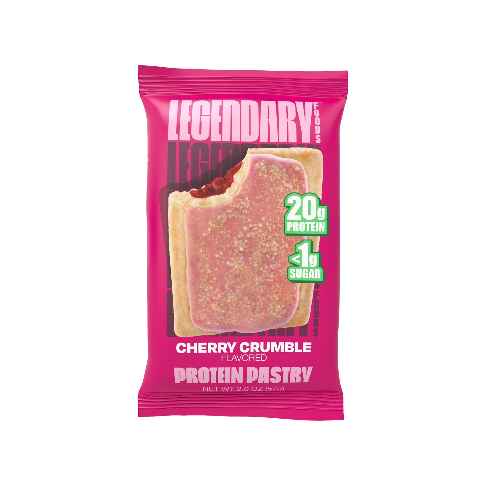 Protein Pastry – Cherry Crumble (10 Pastries)