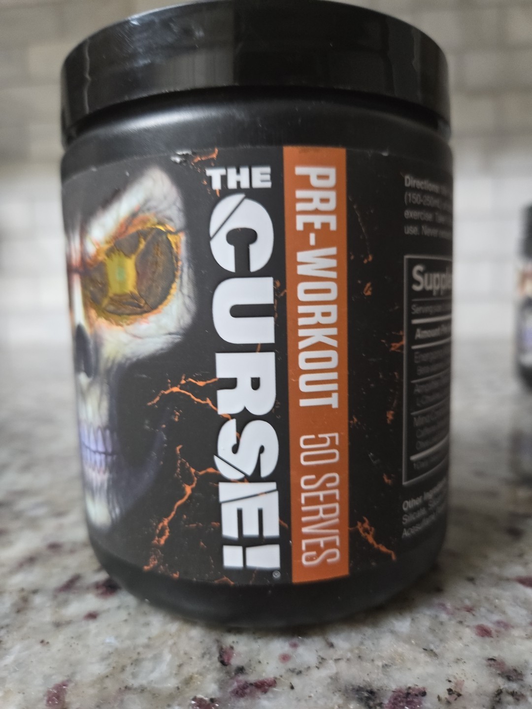 ~*New Sealed The Curse!® Pre Workout, Orange Mango, 8.8 oz (250 g) 50 Servings*~