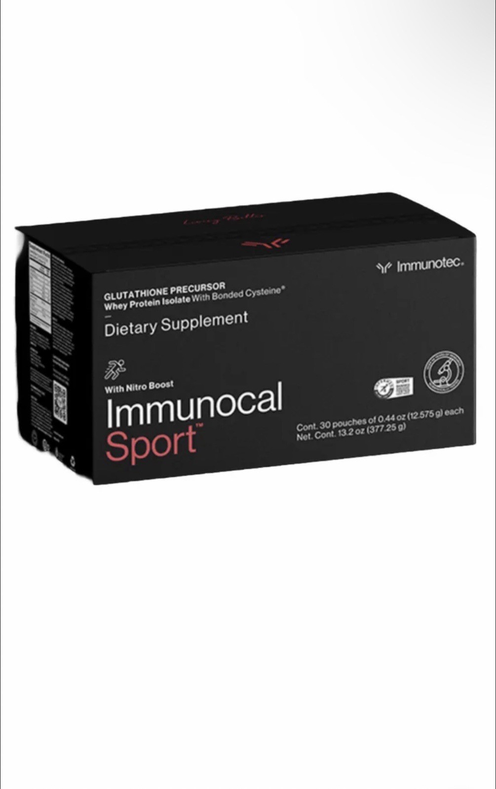Immunotec Immunocal Sport Whey Protein Supplement Powder, 30 Pouches