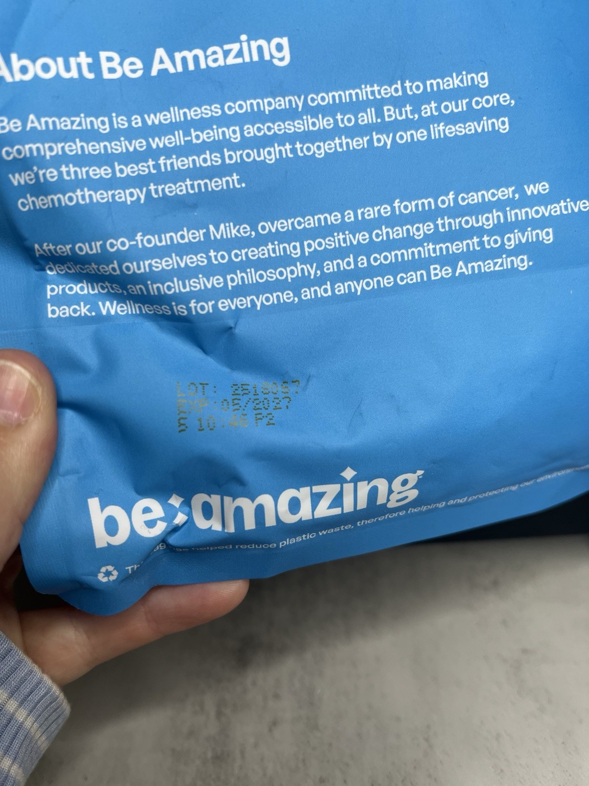 Be Amazing Plant-Based Protein Powder Pancakes & Syrup GF 30.6oz Exp 05/27