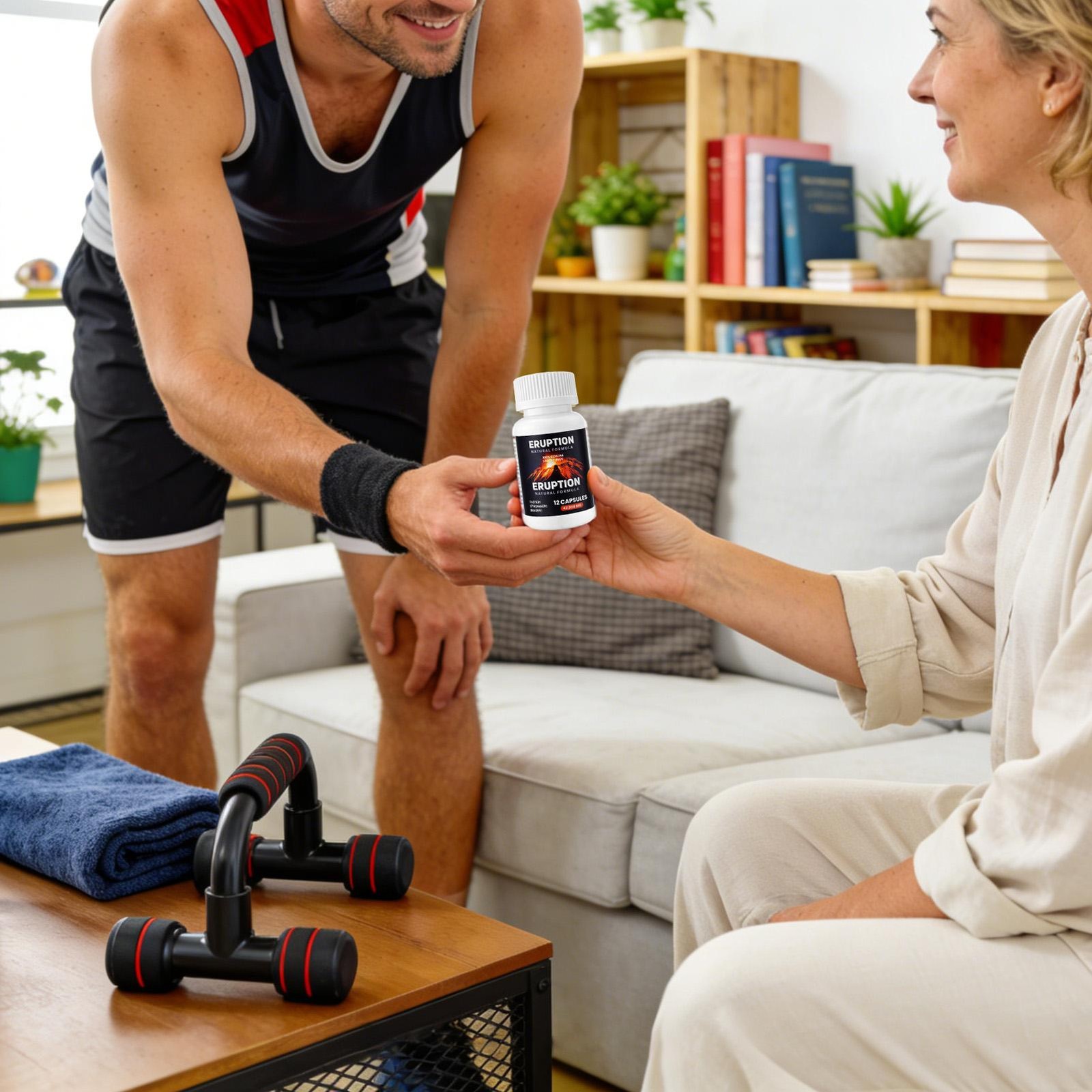 ERUPTION – Male Performance Support – Boost Stamina, Size, Stamina & Vitality