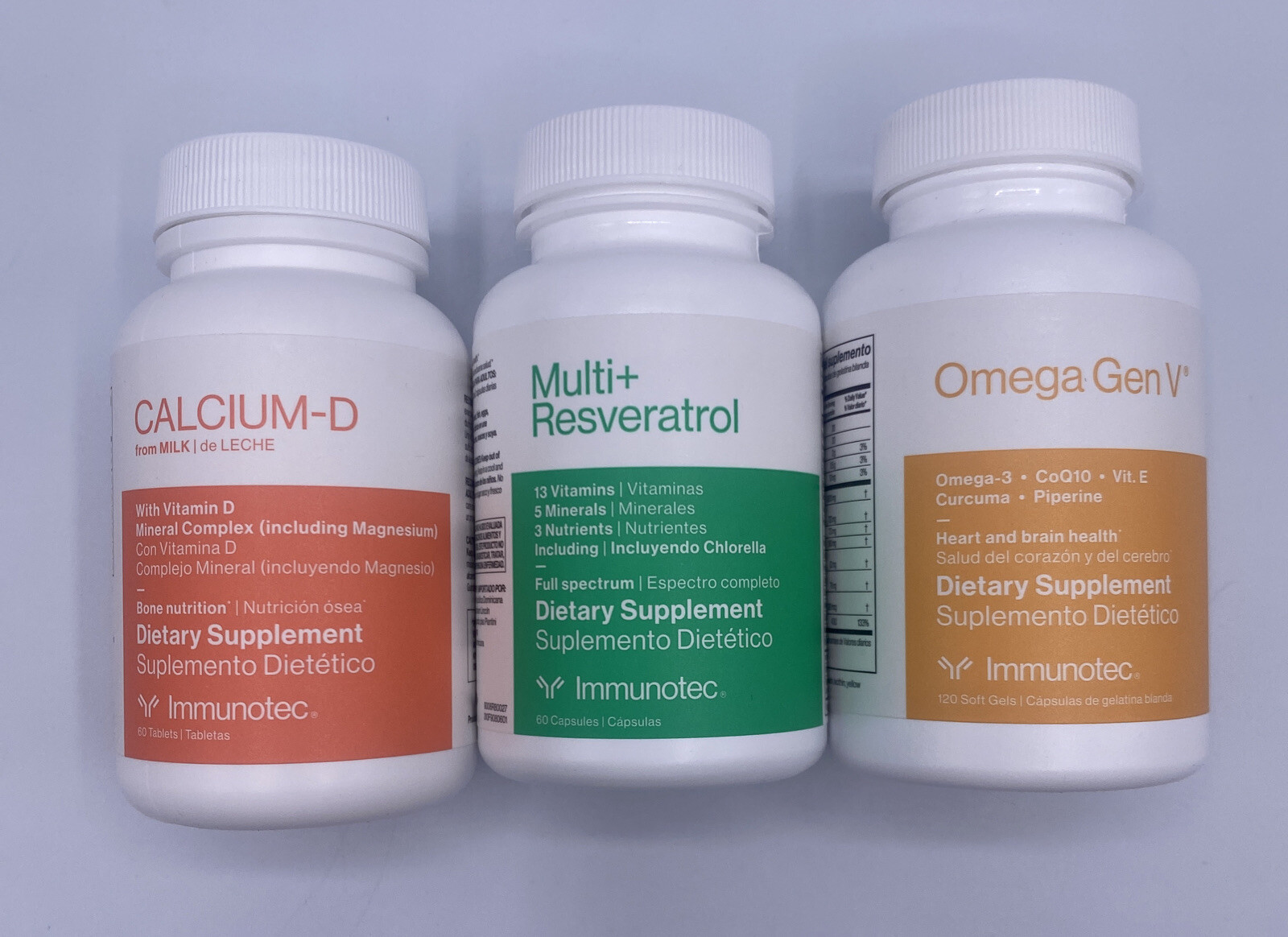 IMMUNOCAL platinum Immunocal Classic Omega ,calcio,resveratrol cup Free