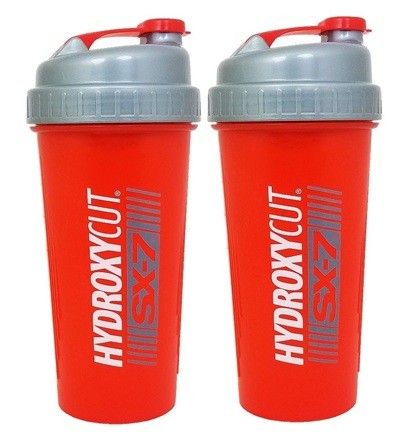 Muscletech Hydroxycut SX-7 Protein Powder Mixing Shaker Bottle 24 oz – 2 Pack