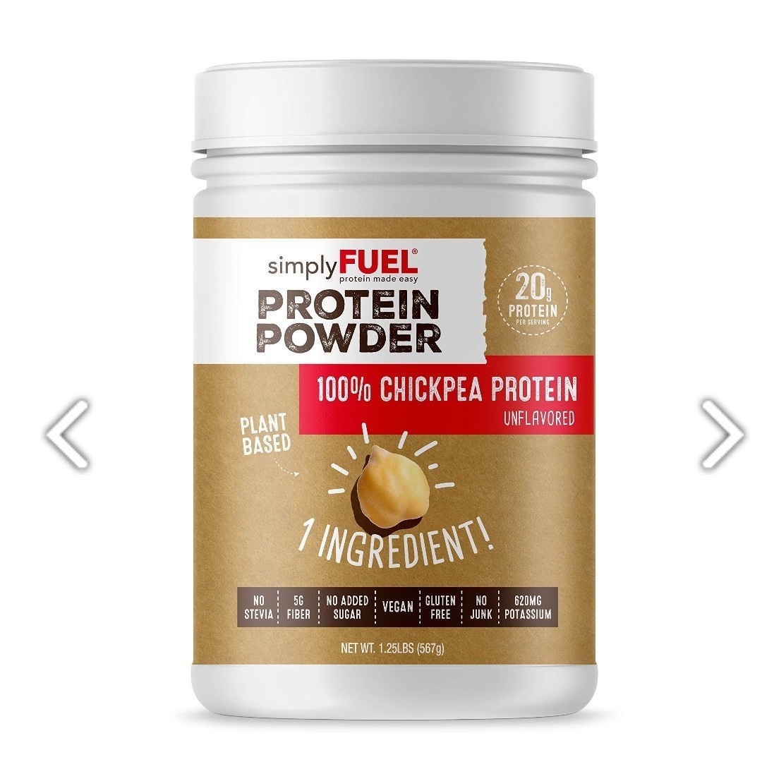 Plant Based Chickpea Protein Powder 20g Protein Unflavored 1.25 lb High Fiber…