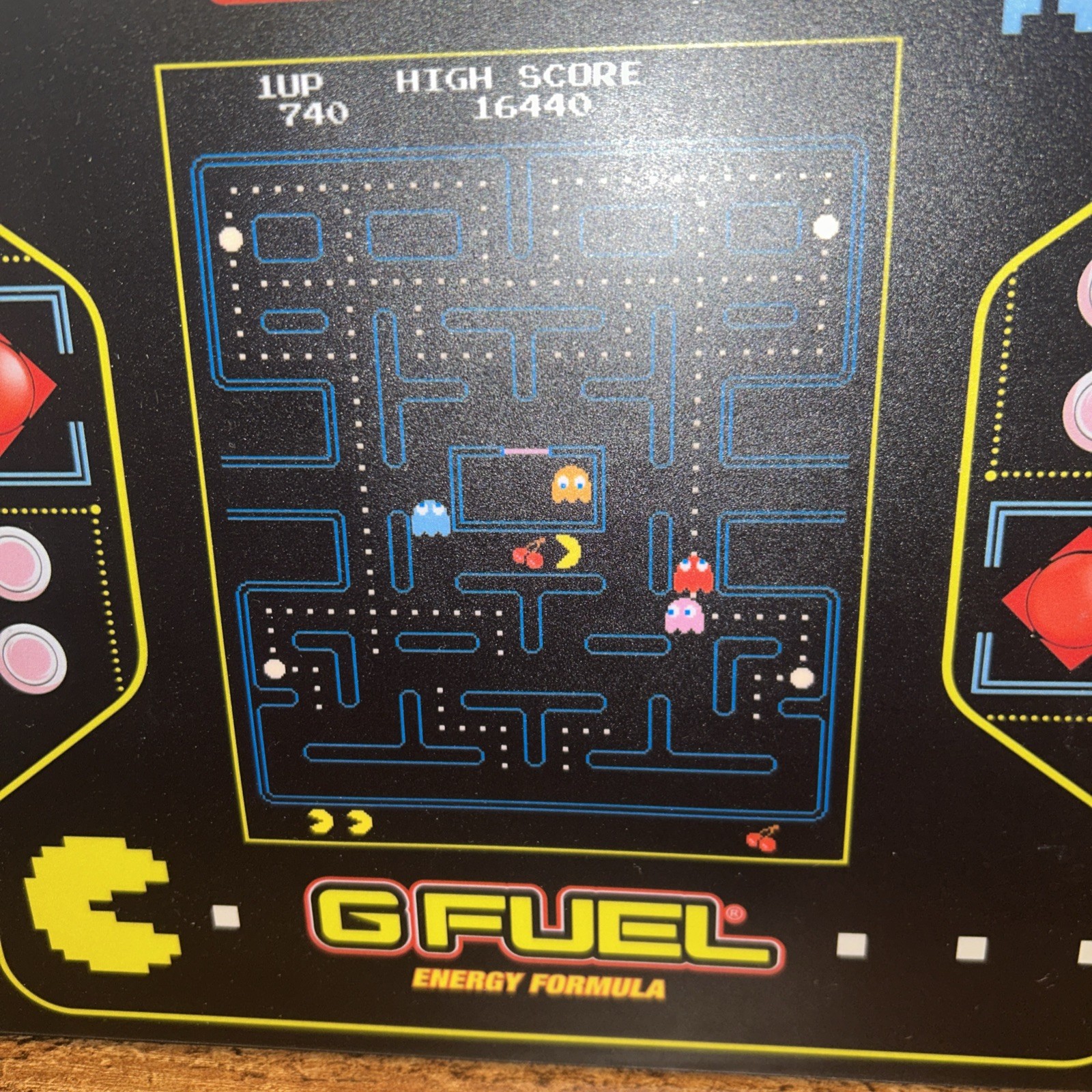 G FUEL Pac-Man Limited Edition Light Up Collector’s Box & Shaker Bottle Set