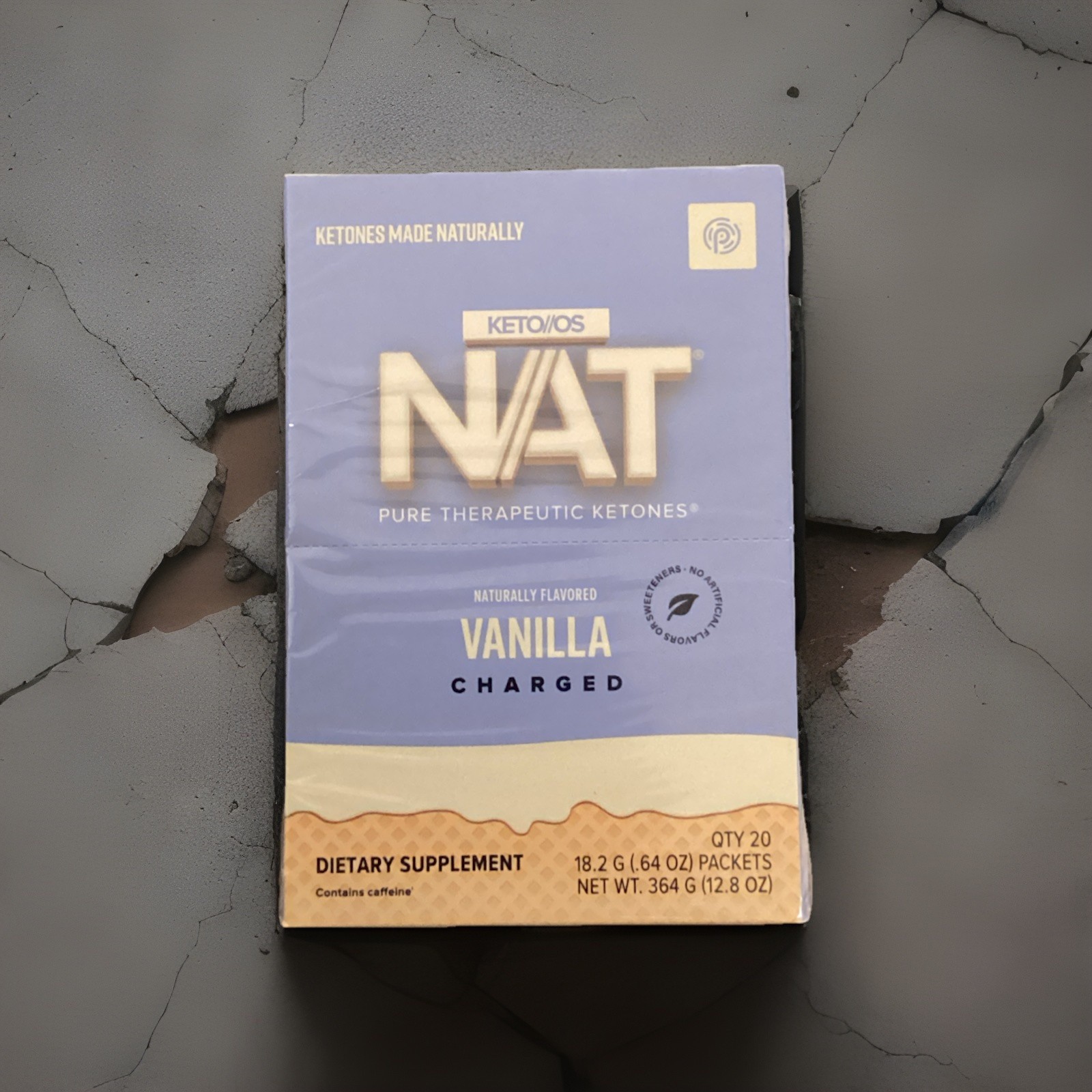 🔥 Pruvit KETOSNAT Ketones VANILLA CHARGED 20 PACKS FREE SHIPPING EXP: 04/2027