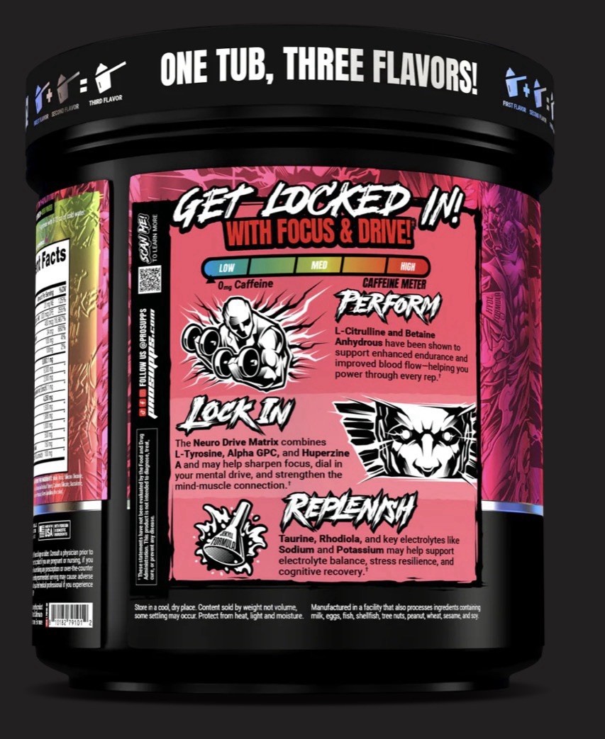 Dr. Jekyll Nightmare Dual Tub 1Lb 7 Oz Watermelon/Strawberry 40 Servings