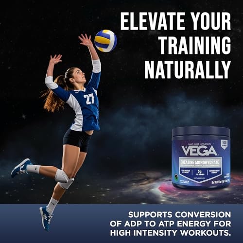 Creatine Monohydrate Powder 5g Pure Unflavored 100 Servings