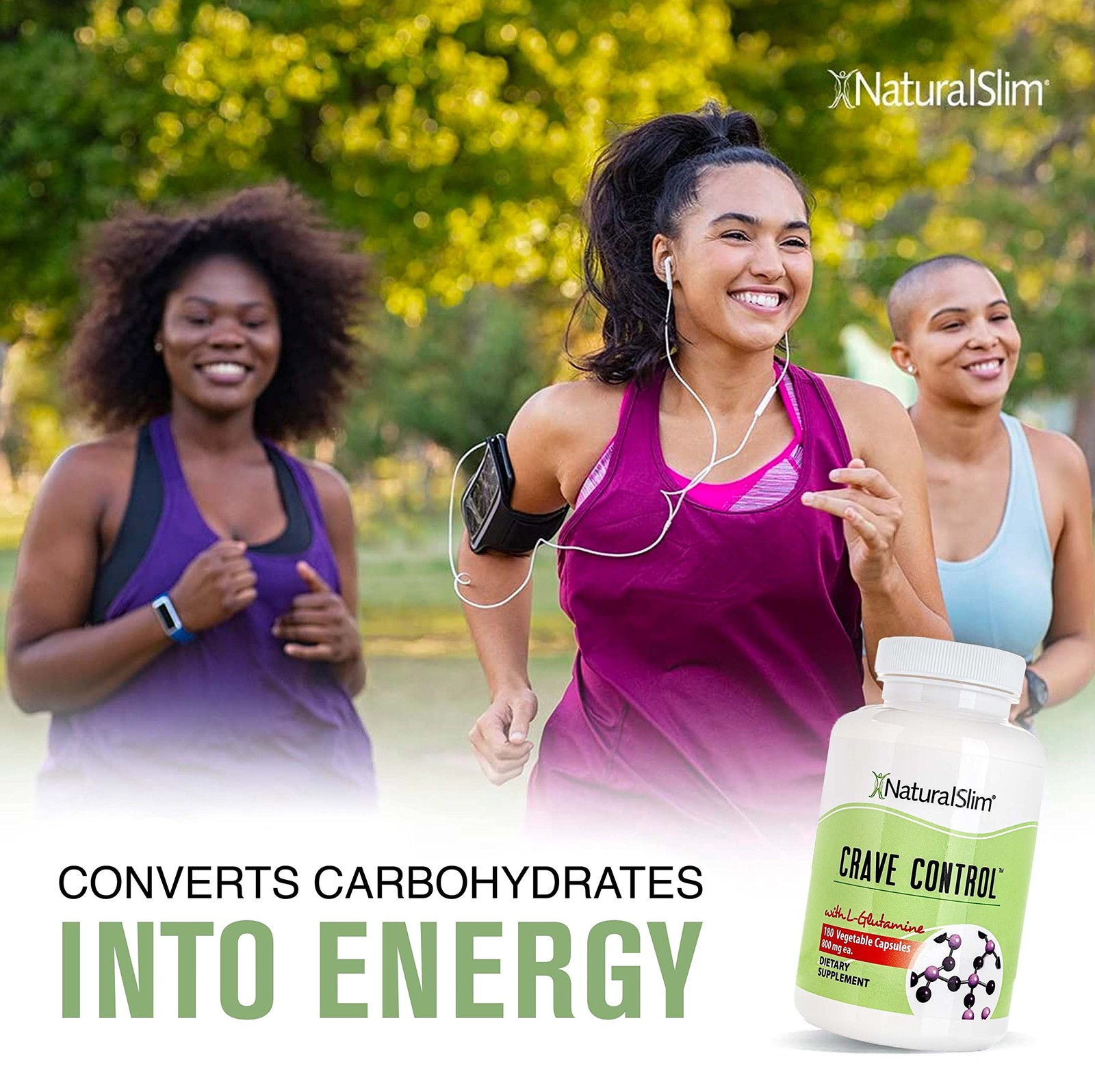 NaturalSlim Crave Control – Sugar Craving & Appetite Suppressant Supplement