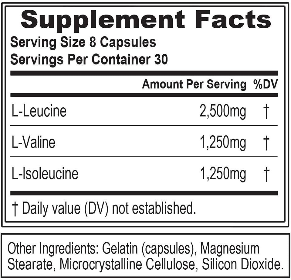 Evlution Nutrition BCAA 5000 – Recovery & Endurance – 30 Servings