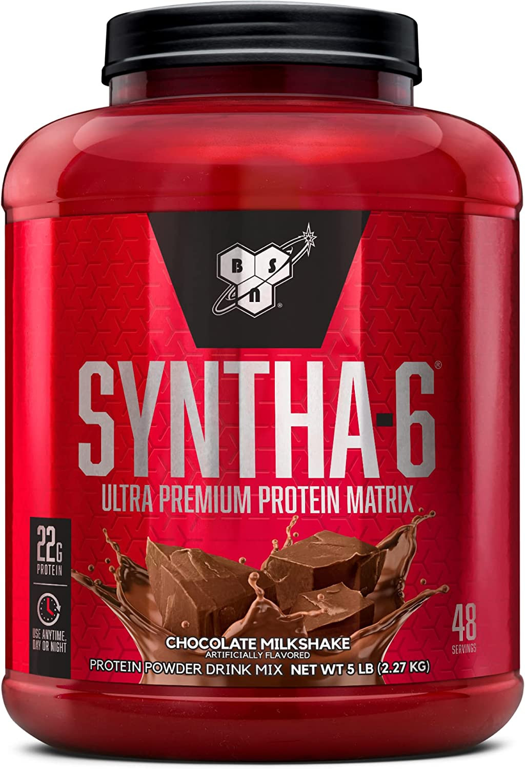 SYNTHA-6 Whey Protein Powder, Micellar Casein, Milk Protein Isolate, Chocolate M