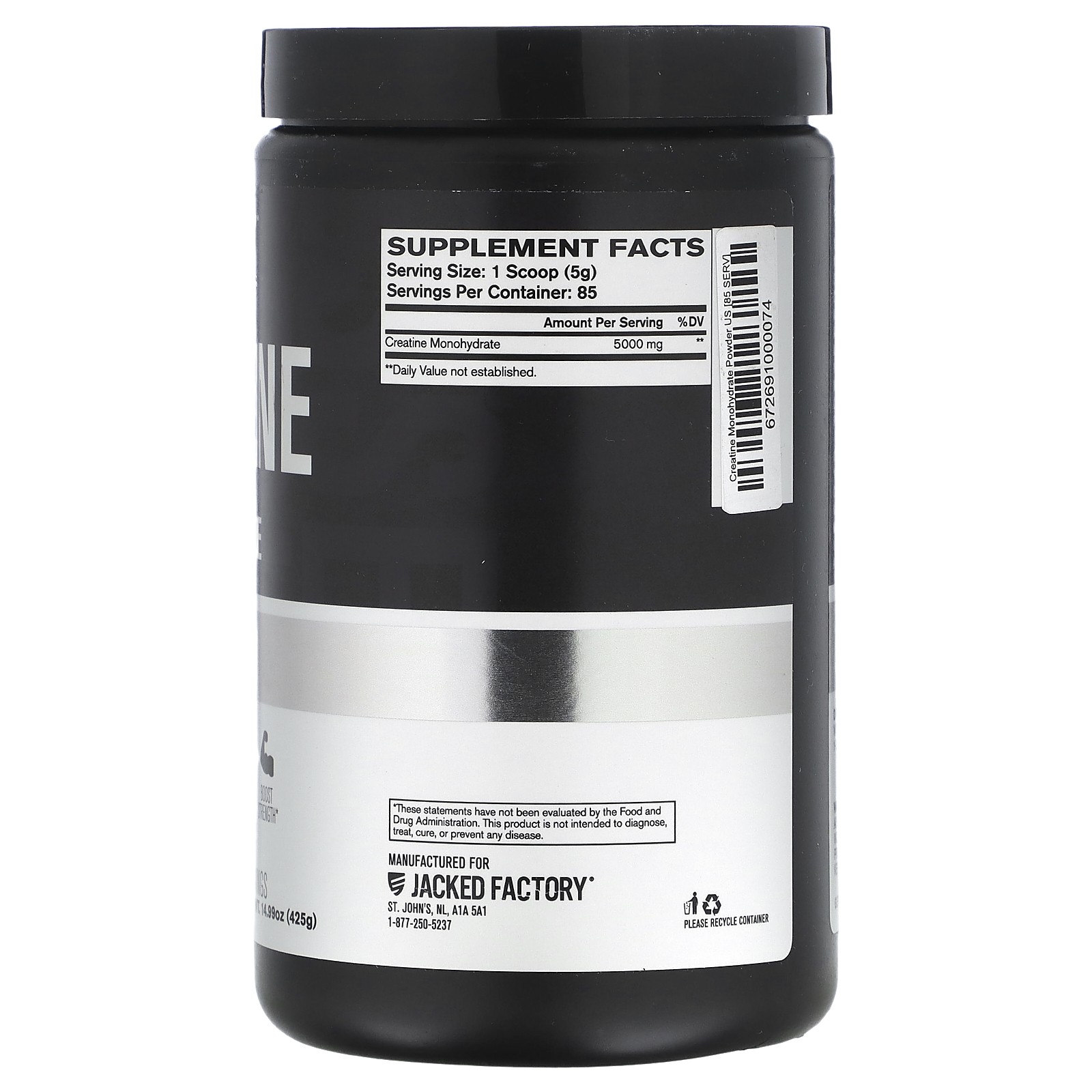 Essential Series, Creatine Monohydrate, Unflavored, 14.99 oz (425 g)