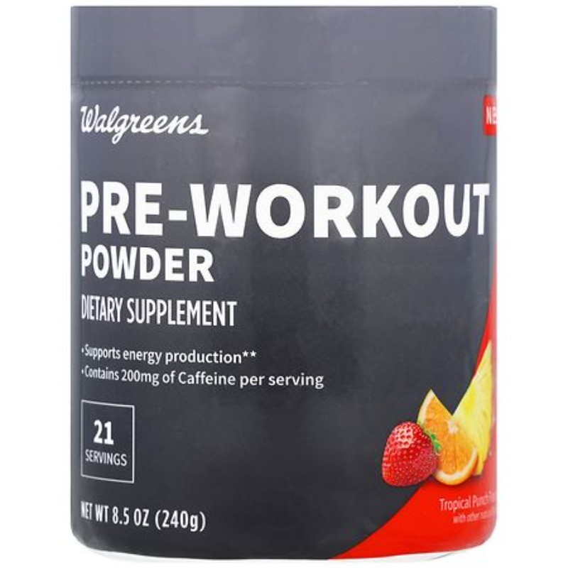 Pre-Workout Powder Tropical Punch 8.5 oz