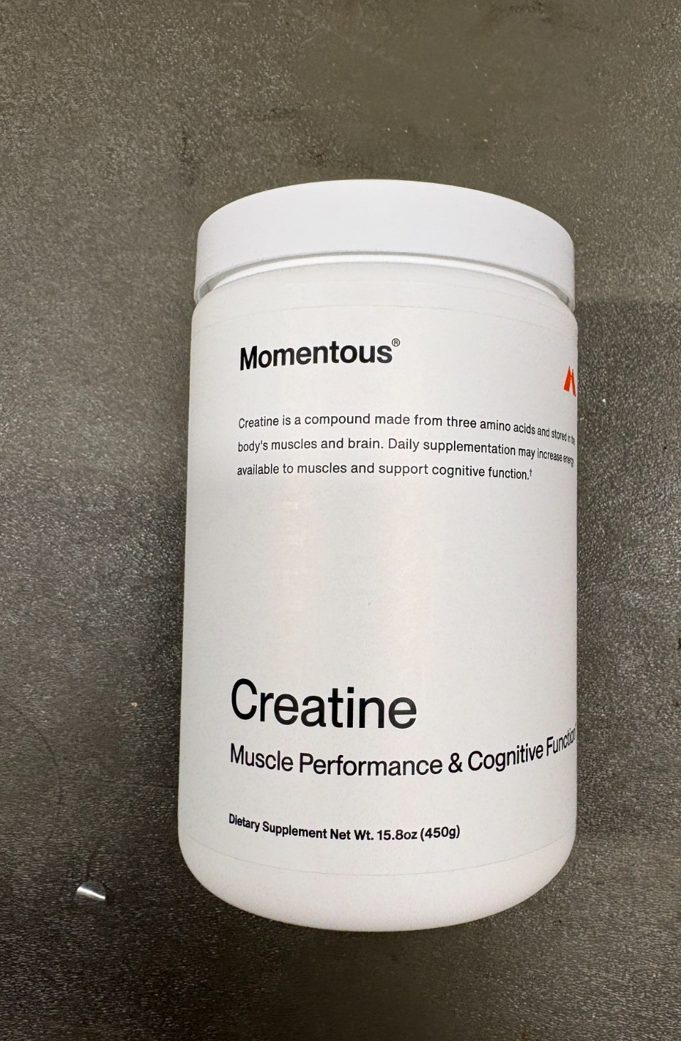 Momentous Creatine Monohydrate Powder 90 Servings Supports Muscle Recovery