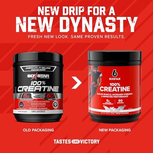 Creatine Monohydrate Powder Unflavored 60 Servings Micronized