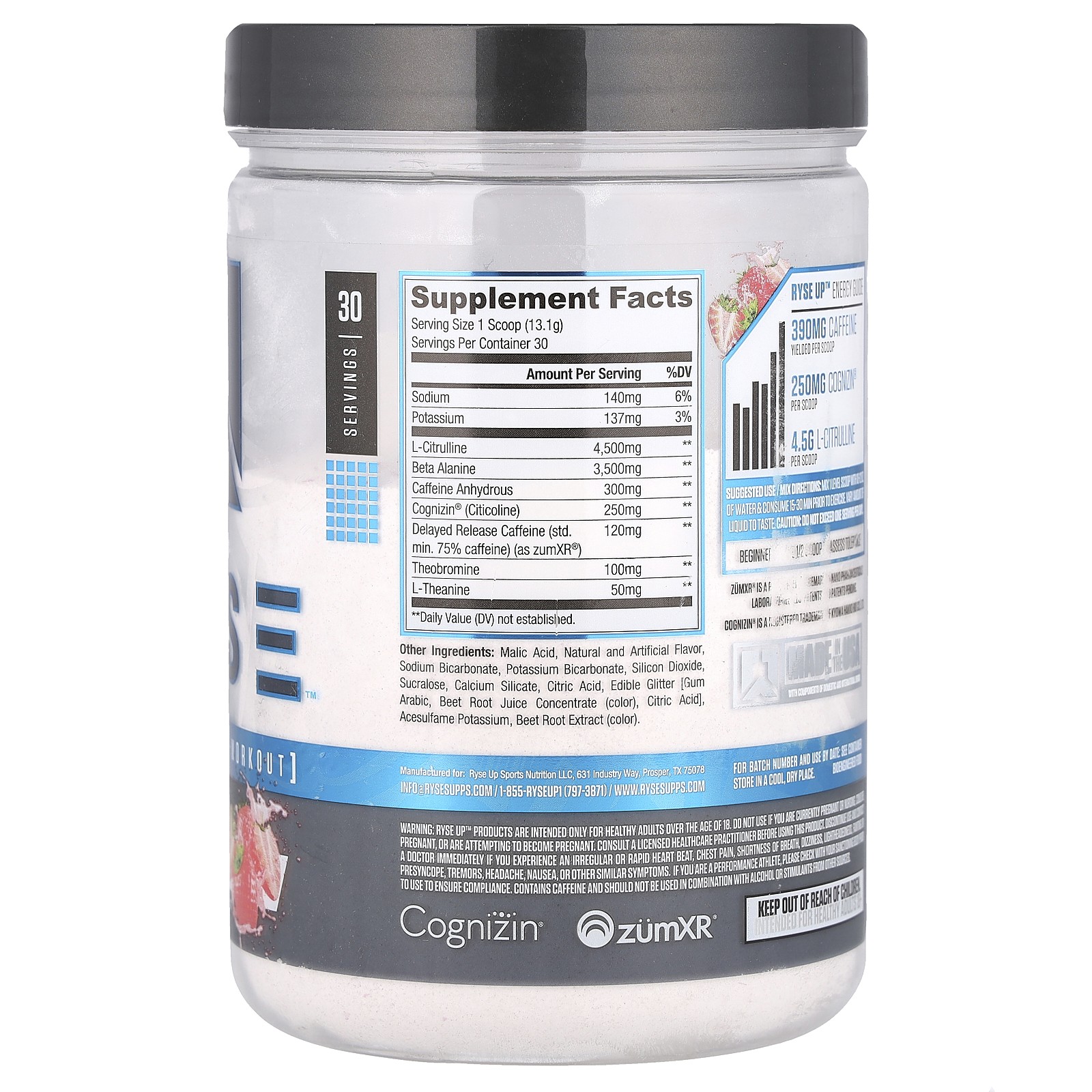 Loaded Pre, High Stim Pre-Workout, Pink Splash, 13.9 oz (393 g)