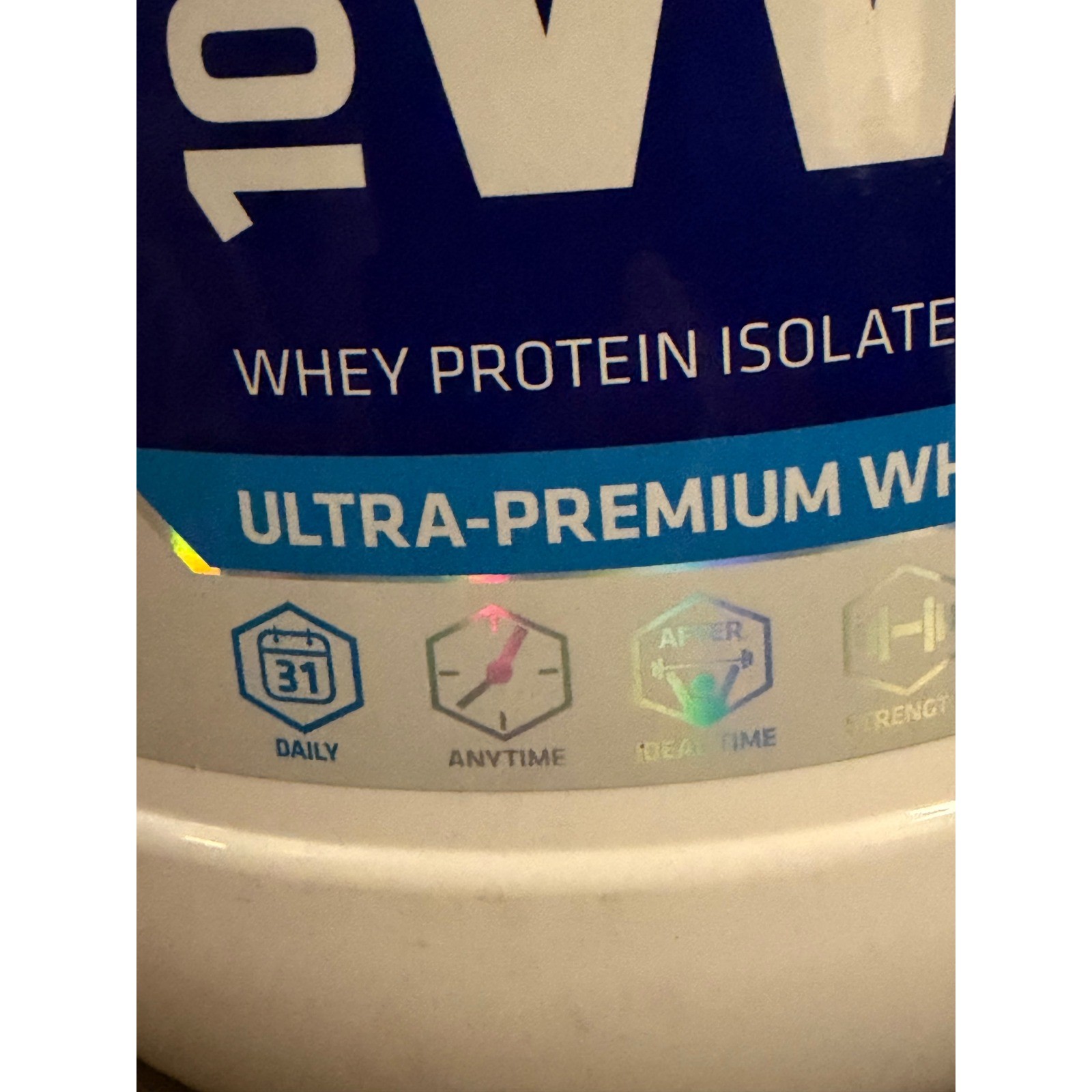 USN BlueLab 100% Whey Protein Powder Cookies and Cream 2lb 25g Protein 5.3g BCAA