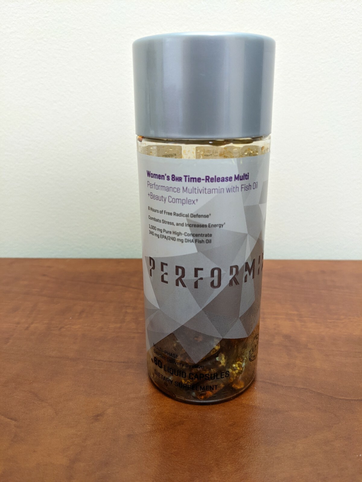 Performix Women’s 8 HR Time-Release Multi with Fish Oil **SOME BUSTED CAPS**
